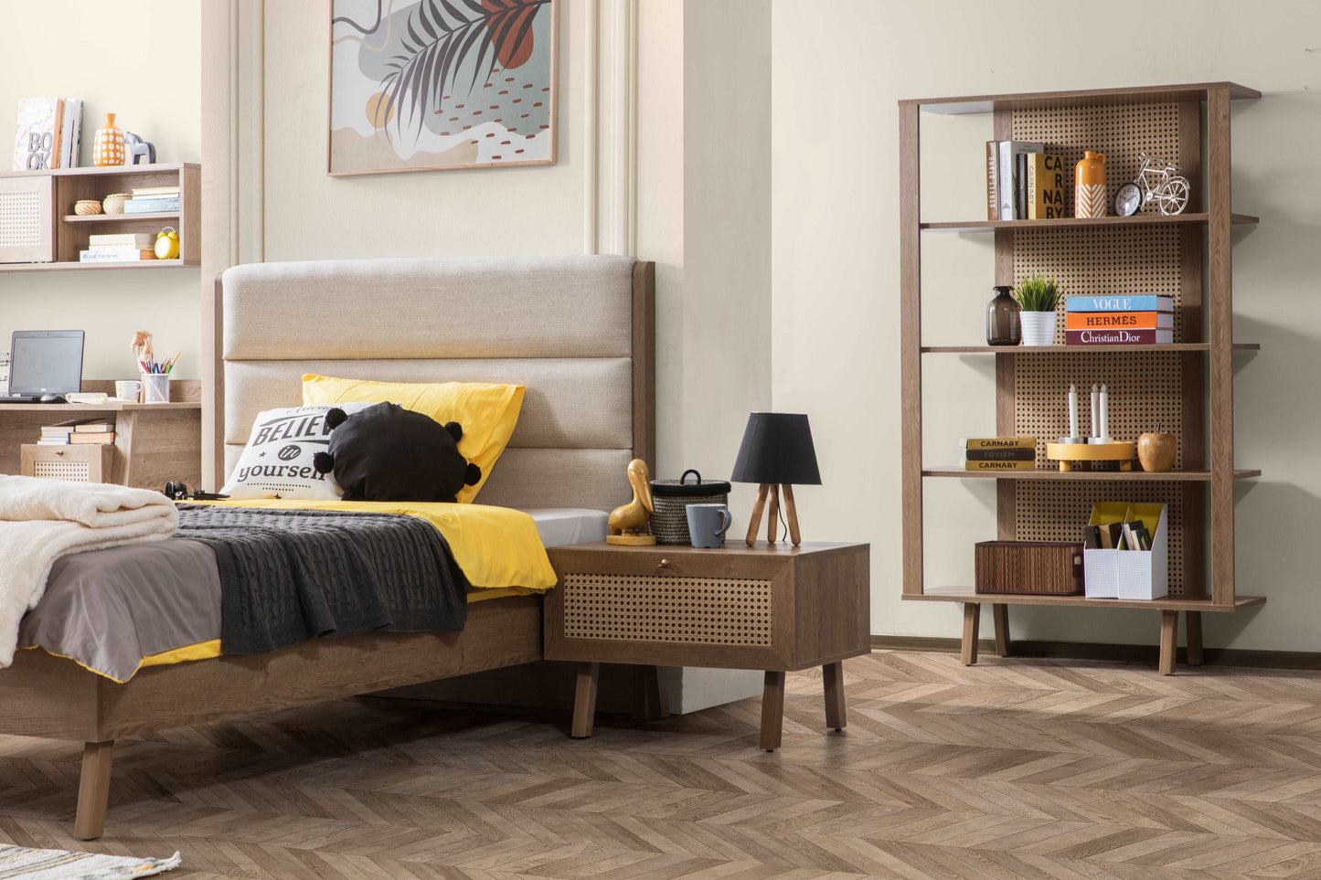 Coastal Charm Kids and Teen Bed & Backboard