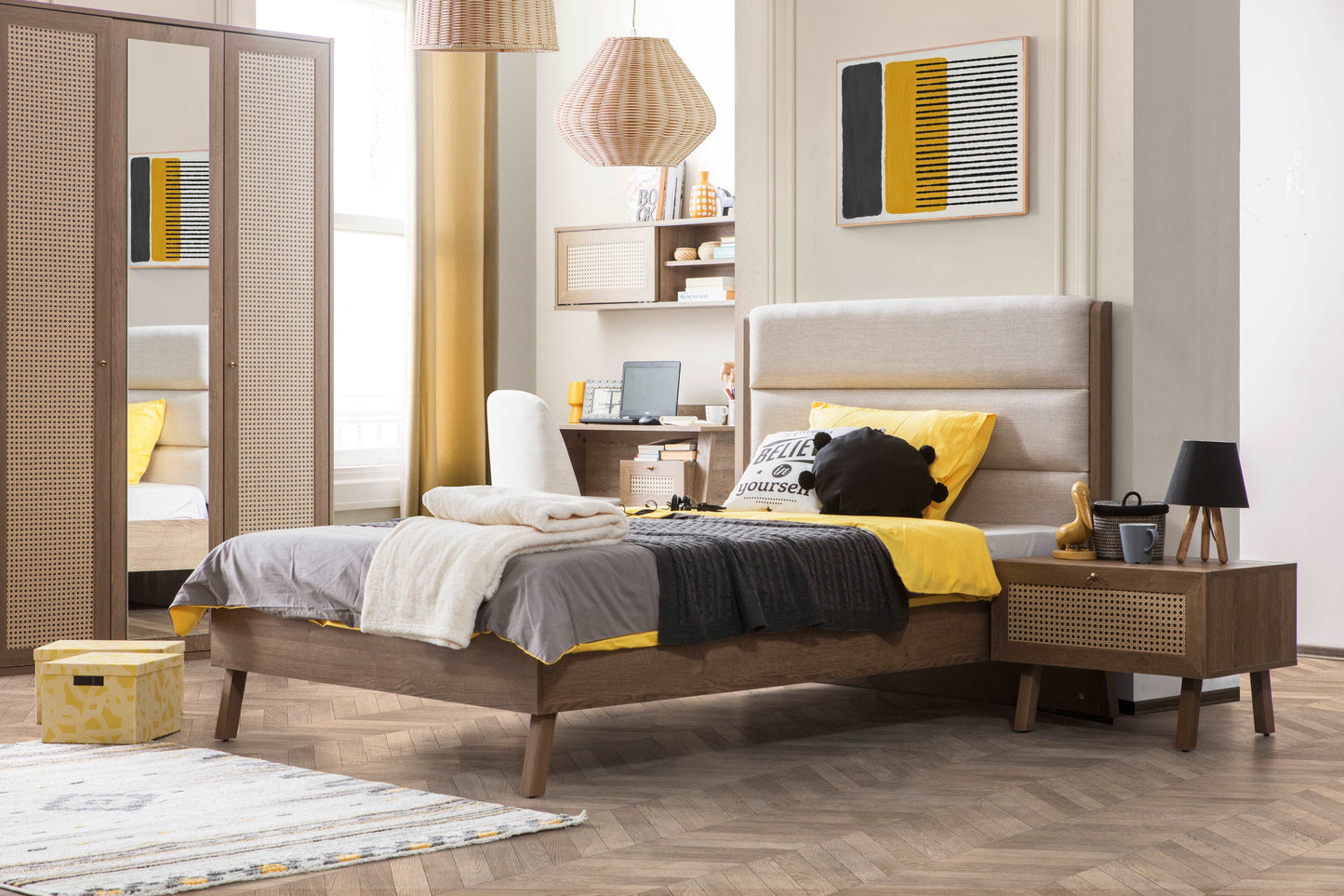 Coastal Charm Bedside Table