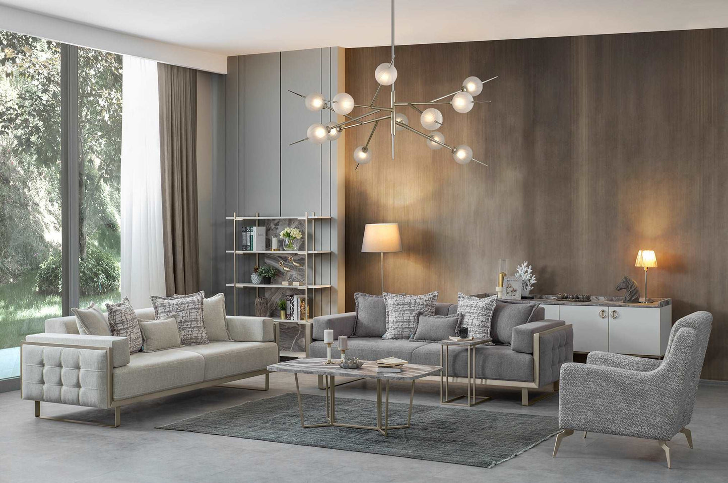 Studio Gold Armchair