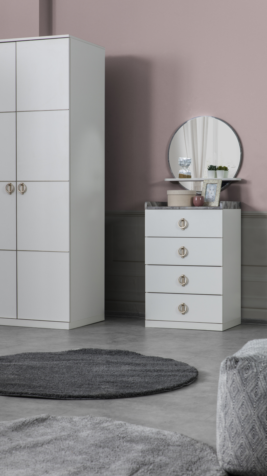 Studio Gold Dresser & Mirror | Kids & Teens