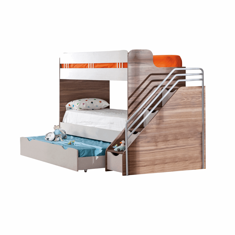 3 beds bunkbed for kids